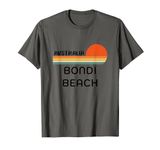 Original Bondi Beach Australia Beaches Retro Sunset Novelty T-Shirt