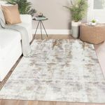 Famibay Rugs Living Room 120 x 170cm Area Rugs Soft Bedroom Rug Modern Washable Rugs Non Slip Carpet Rug for Living Room Bedroom Dining Room Office