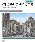 Classic Songs: Italian, French & English