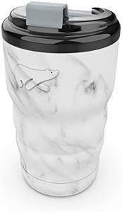 Headway Java Insulated Travel Coffee Mug Tumbler with Flip lid keeps Cold for 6 Hours and Hot for 3 Hours | 100% Spill proof | Antislip Grip| Perfect for Travel/Office/Home - 360 ML