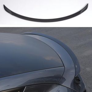TOPABYTE Spoiler for Tesla Model Y Juniper 2025 2026 Launch Series Accessories Performance Original Rear Spoiler Wing Lip Tail (Glossy Carbon Fiber)