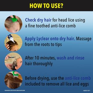 Lyclear Express Lice Shampoo 200ml – Fast-Acting Treatment
