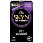 SKYN Elite Condoms, Ultra Thin & Ultra Soft, Synthetic Polyisoprene, Non Latex, 10 Count Box