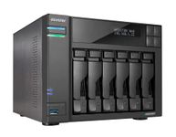 ASUSTOR Lockerstor 6 Gen 2 AS6706T | 6 Bay NAS, Quad Core 2.0GHz CPU, 4 M.2 PCIe 3.0 SSD Slots, 2 2.5GbE Ports, 8GB RAM DDR4, Network Attached Storage (Diskless)