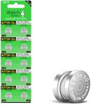 10PC LR1130 High Capacity AG10 Batteries 1.5V Alkaline Button Coin Cell Batteries SG10 389 189 Premium Alkaline Battery