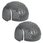 Ergodyne Skullerz 8945F(x) Universal Bump Cap Insert with Extra Venting, Fits Into Any Baseball Hat, 2-Pack, Charcoal