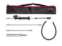 A-jiou Glass Fiber 5.5' Travel Spearfishing Three-Piece Pole Spear Gun Trigger 3 Prong Harpoon and Bag