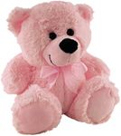 Elka Australia 76201-23PK Jelly Teddy Bear Soft Plush Toy, Light Pink, 23 Centimeters