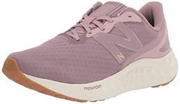 New Balance Women's Fresh Foam Arishi V4 Running Shoe, Lilac Chalk/Violet Shadow/Light Gold Metallic, 9 Wide US