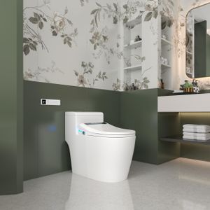 MEJE Electric Smart Bidet Toilet Seat – White