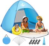 Purebox Beach Tent Pop Up 1-2 Perso