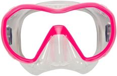 Aqualung Unisex Adult PLAZMA Masks, Transparent/Pink, One Size