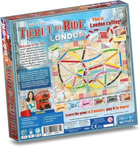 Ticket to Ride London Board Game – Family Strategy Game