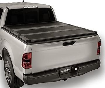 FeeTUO FRP Hard Tri-Fold Tonneau Cover Truck Bed for 2009-2025 Ram 1500 5.7FT/67.4inch w/o RamBox