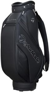 Taylormade 25SS Sport Modern Caddy Bag, Black, Men's, Synthetic Leather