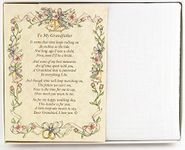 Wedding Handkerchief Poetry Hankie (For Bride's Grandfather) White, Wedding Keepsake, Beautiful Poem | Long-Lasting Memento for the Bride’s Grandpa | Includes Gift Storage Box