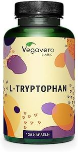L-Triptófano 500mg Puro* Vegavero® | El Único Sin Aditivos | Para 4 meses | Estrés + Insomnio + Cansancio | Alta dosificación | 120 Cápsulas