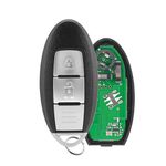 2 Buttons Car Remote Key Fob Replacement For Nissan Micra K13 Cube Juke F15 Note E12 Navara NP300 Leaf Remote Fob 433MHZ 46chip with Key Ring