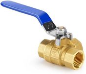 Nutmanel 3-Way Ball Valve Brass, 1/