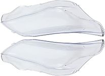 SZSS-CAR Car Headlight Cover Replacement for BMW 5 Series E60 E61 520i 520d 523i 525i 530xi 535d 540i 545i 550i 2004 2005 2006 2007 2008 2009 2010 Auto Clear Lens Plastic Shell Headlight Cover