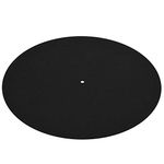 Vinyl Record Pad, Ultra-Thin Anti-Static Vinyl Turntable Record Pad Antistatic Flat Soft Mat Slipmat Mat Pad, 290 mm Diameter, 2 mm Thickness