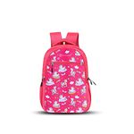 HYDER 35L Unicorn Printed Latest And Trendy Stylish Waterproof College/Casual/School Bag/Backpack For Kids, Boys, Girls, Men And Women | Best Bags For Everyday Use (Pink)