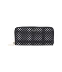 Kate Spade New York Spencer Metallic Dots Slim Continental Black Multi One Size