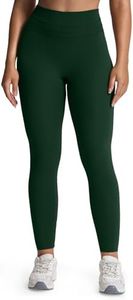 Aoxjox High Waisted Workout Leggings for Women Scrunch Tummy Control Luna Buttery Soft Gym Yoga Pants 26" (Forest Green, Small)