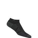 Wigwam Men's Cl2 Pro Low Cut Midweight Ultimax Run Sock, Black, Medium