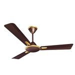 Crompton Aura Prime 1200 mm (48 inch) 77 Watts Decorative Ceiling Fan with Anti Dust Technology Brown Chicory