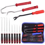 Tanstic 11PCS Premium CR-V Steel Pick & Hook Set, Precision and Heavy Duty Pick & Hook Set, for Automobile Maintenance and Electronic Products Maintenance