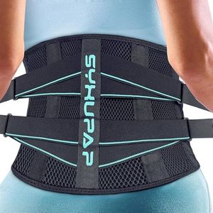 SYXUPAP Back Braces for Lower Back Pain Relief with Adjustable Lumbar Support,Lumbar Support Belts for Men and Women with Anti-skid Lumbar Strips Pad,For Herniated Disc,Sciatica,Scoliosis