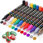 Emooqi Paint Pens, Paint Markers 12