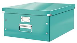 Leitz A3 Storage Box, Click and Store Range 60450051 - Large, Ice blue