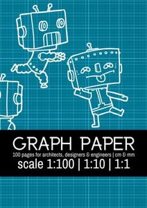 Graph Paper | metric scale 1:100 | Notebook for Architects, Engineers & Designers |: 100 pages | Light Grey Grid | Centimeter & Millimeter Paper for ... Drawing A4 (21x 29,7 cm , or 8.3” x 11.7” )