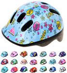 Helmet For Baby Kids Toddler Childrens Boys Cycle Safety Crash Helmet Small Sizes For Child MTB Bike Bicycle Skateboard Scooter Hoverboard Riding Lightweight Adjustable Breathable MV62