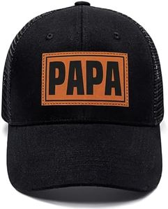 Best Dad Ever Hat - Dad Hat Fathers Day Birthday Gifts for Dad Papa from Daughter Son Black Trucker Hat