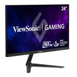 ViewSonic Omni Gaming 60.96 Cm (24") 165Hz FHD Gaming Monitor with AMD FreeSync Premium, Frameless Design,1Ms, Flicker Free, Speakers, 2xHDMI, DP, VX2418-P-MHD