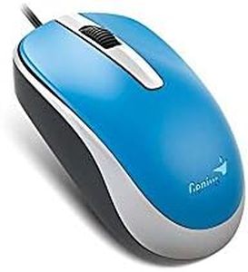 Genius DX-120 Blue Souris Optique Filaire 1000dpi USB