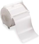 Brady High Adhesion Vinyl Label Tape (113109) - White Vinyl Film - Compatible with GlobalMark Industrial Label Printer - 100' Length, 4" Width