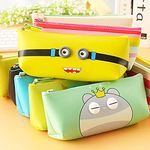 PARTEET 6 pcs Return Gifts Birthday Party for Kids - Soft School Pencil Pouch Stationary Case Box | Birthday Party Return Gift for Children