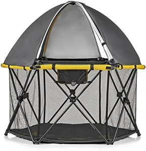 Evenflo Play-Away Portable Playard Deluxe, Adventurer , 15 Sq Ft (Pack of 1)