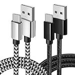 USB Type C Charger Cable 2pack 6ft 