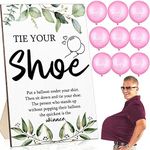 51 Pcs Tie Your Shoe Baby Shower Ga