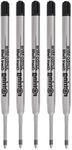 rOtring S0195390 Ball Pen Refills - Black (Pack of 5)