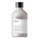 L’Oréal Professionnel Shampoo, For Grey, White or Light Blonde Hair, Serie Expert Silver, 300 ml