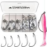 THKFISH Fishing Hooks 30-Pack Weigh