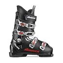 Nordica The Cruise Men's Comfort Fit All Mountain Alpine Ski Boots (Black/White/Red, 30.5)