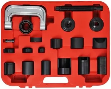 WINMAX TOOLS AUTOMOTIVE 21PCS Ball Joint Press Kit, Master Ball Joint Removal Tool, Brake Anchor Pin U Joint Ball Joint Press Tool for 2WD 4WD Cars