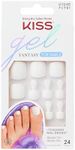 KISS Gel Fantasy Fake White Toenail